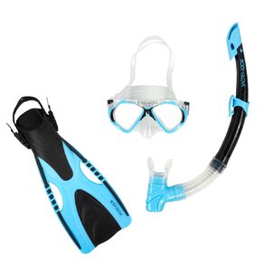 Body Glove Adults' Mantaray 4-Piece Snorkelling Set   Size L to XL