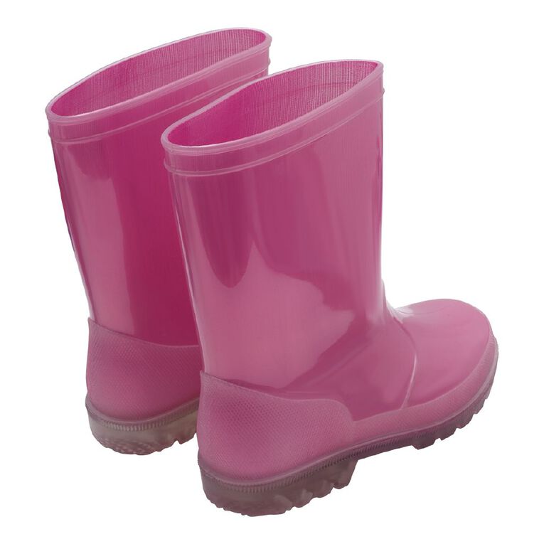 Young Original Senior Kids' Essential Gumboots, Pink, hi-res