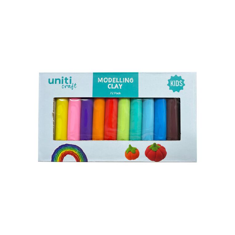 Uniti Modelling Clay 72 Piece, , hi-res