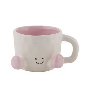 Living & Co Happy Feet Mug White