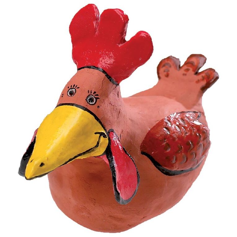 Darwi Modelling Clay 500g Terracotta, , hi-res