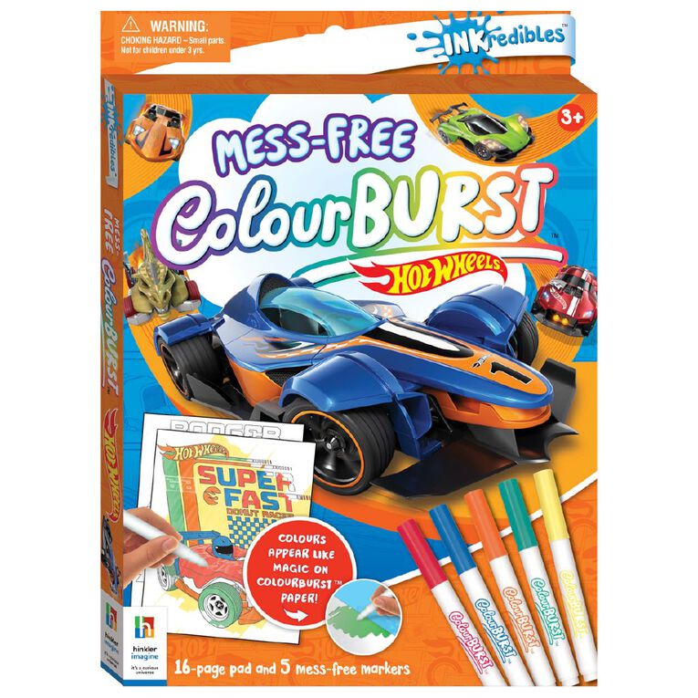 Inkredibles: Colour Burst Hot Wheels, , hi-res