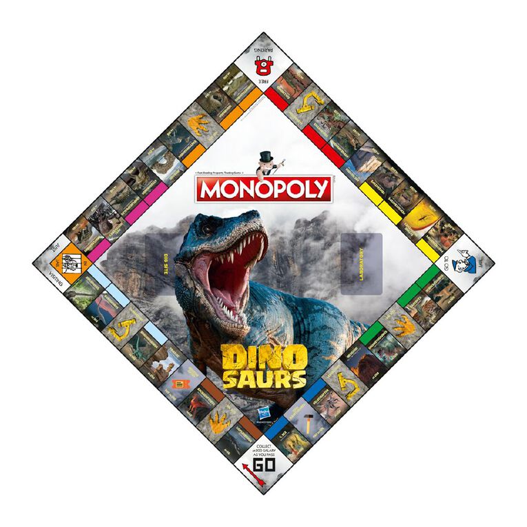 Dinosaurs Monopoly Game, , hi-res