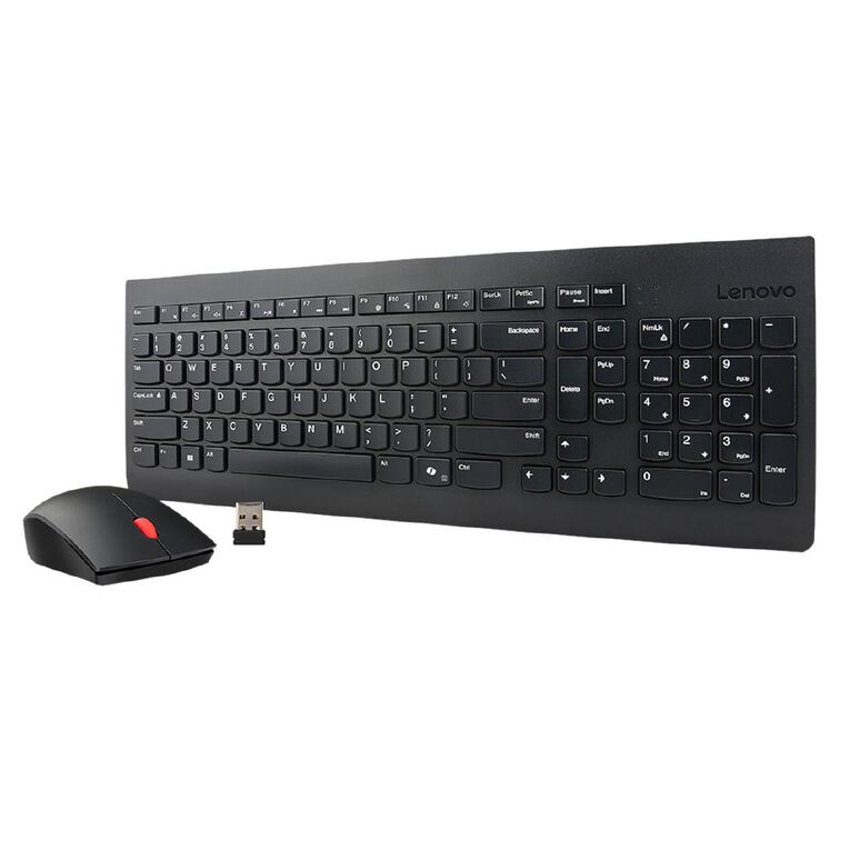 Lenovo 510 Wireless Combo Keyboard And Mouse Black, , hi-res