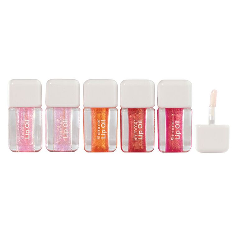 MCoBeauty Candy Collection Mini Shimmer Lip Oil 5 Pack, , hi-res