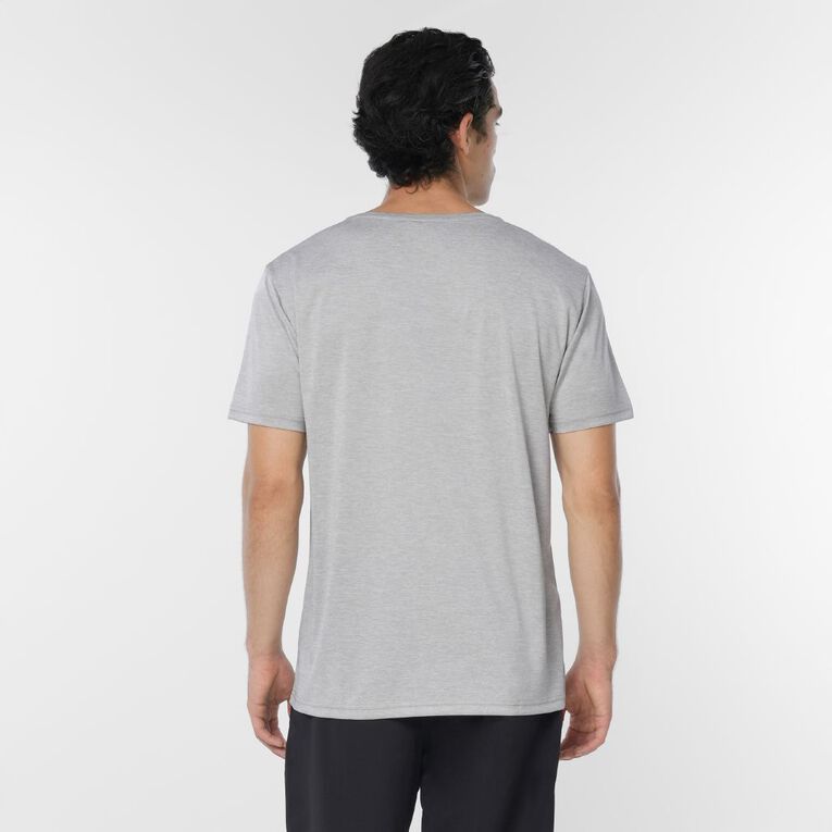 Active Intent Men's Cationic Tee, Grey Light, hi-res