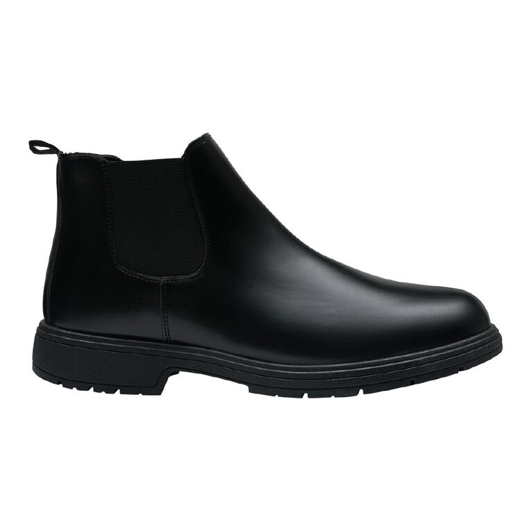 H&H Men's Essential Chelsea Boots, Black, hi-res