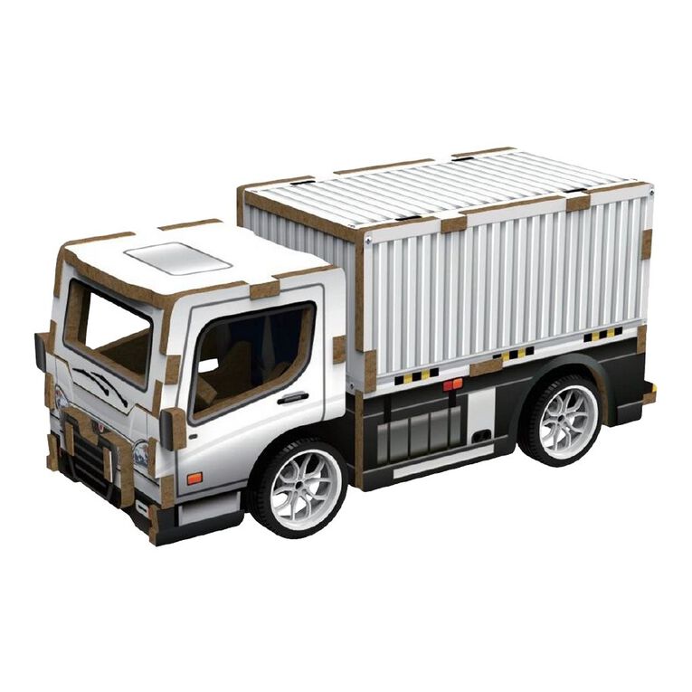 Play Studio 3D Wooden Mini Vehicle Assorted, , hi-res