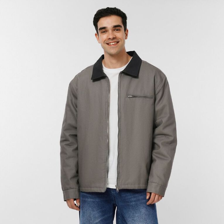 Garage Men's Detroit Jacket, Grey Dark, hi-res