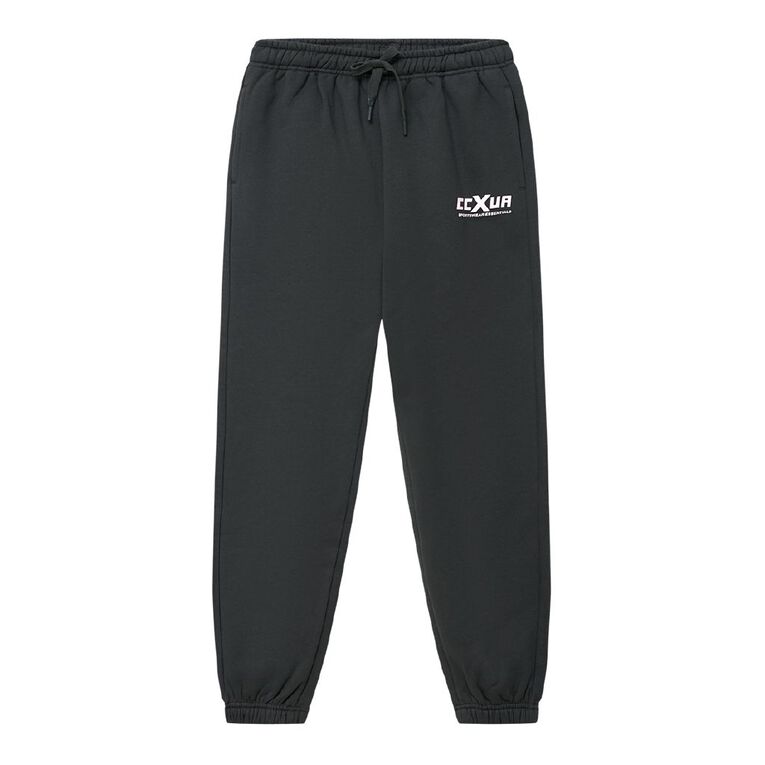 Young Original Urban Academy Heavy Weight Cuffed Trackpants, Grey Dark, hi-res