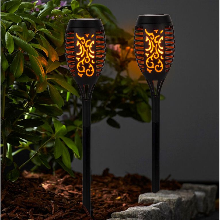 Kiwi Garden Small Solar Dancing Flame Light, , hi-res