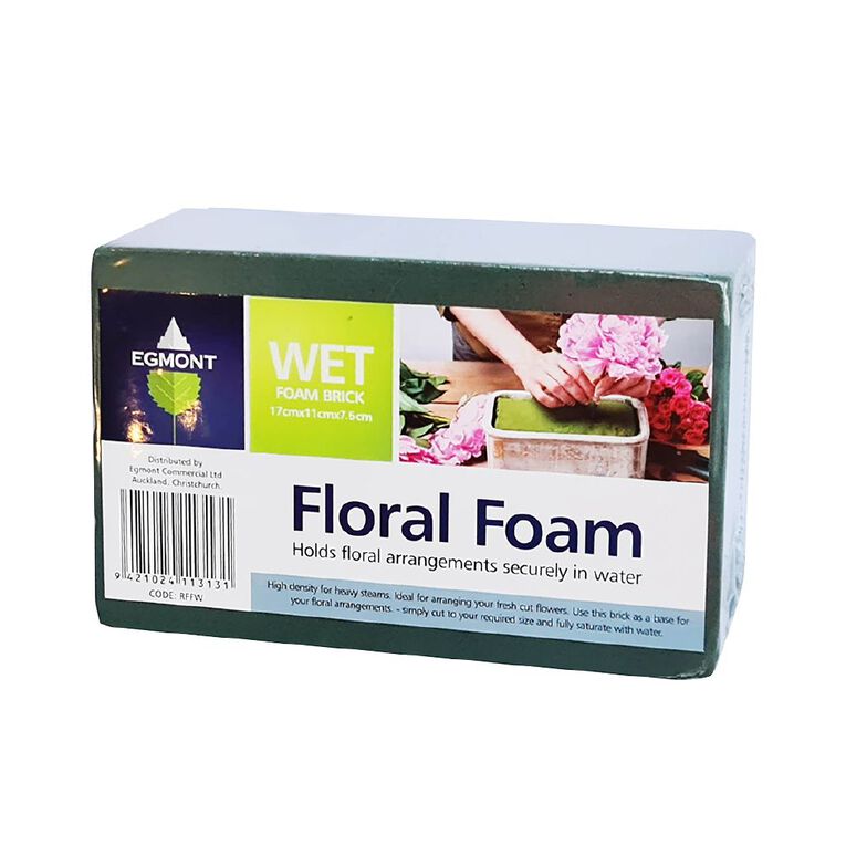 Egmont Floral Foam Wet Green, , hi-res
