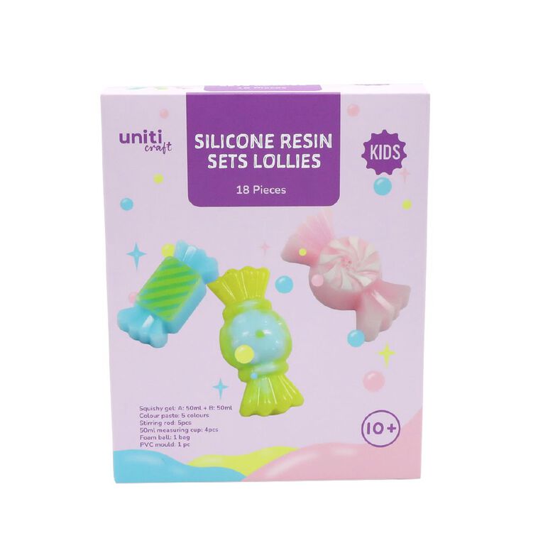Uniti Silicon Resin Sets Lollies, , hi-res