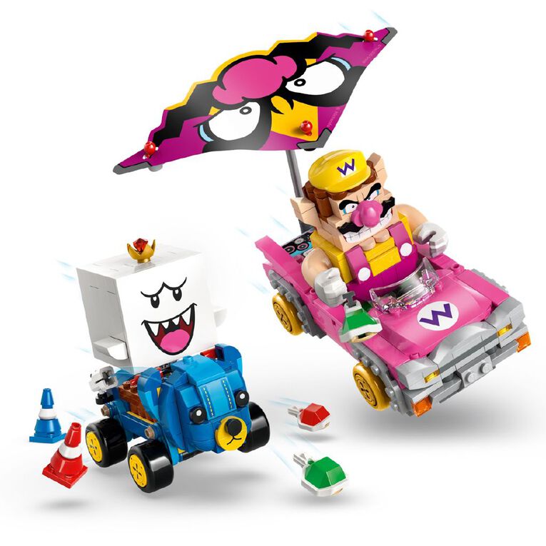 LEGO Super Mario Mario Kart Wario & King Boo 72038, , hi-res
