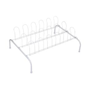 Floor Shoe Rack 9 White