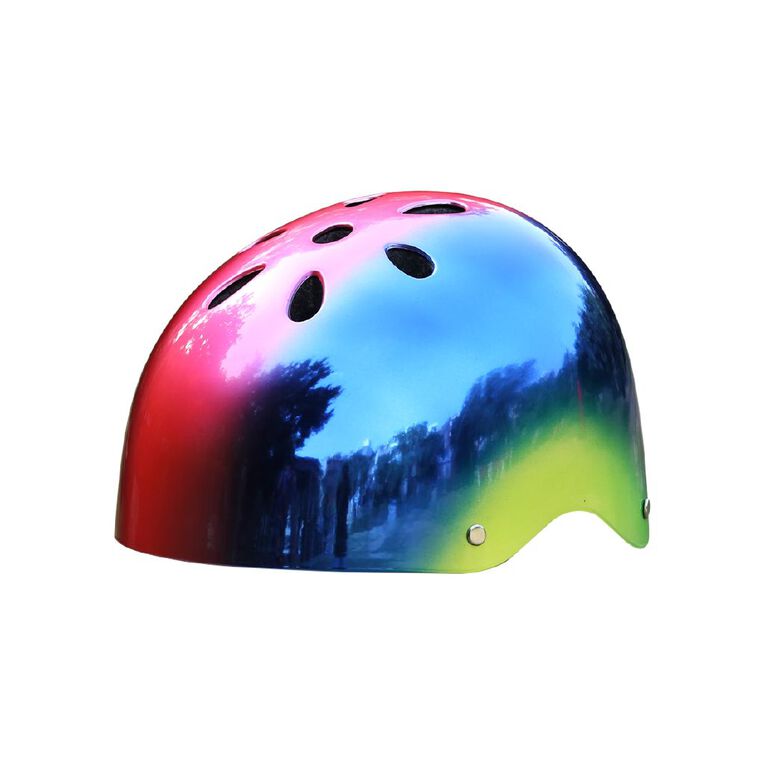Street Jam Rainbow Glitz Helmet Multi-Coloured Small, , hi-res