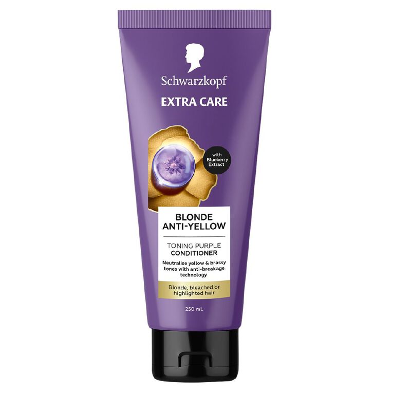 Schwarzkopf Extra Care Blonde Purple Conditioner Purple Mid 250ml, , hi-res