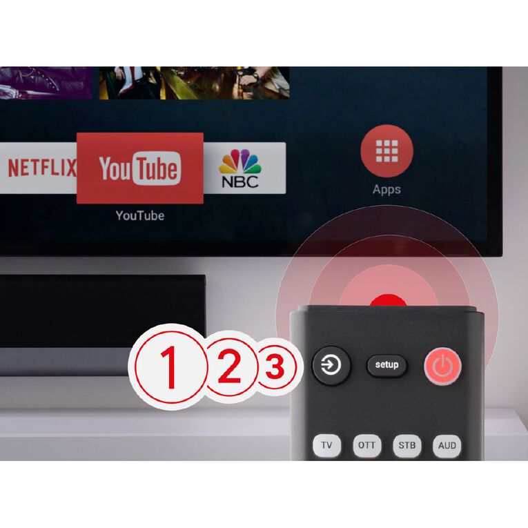 One for All Essence 4 Device Universal Remote Control, , hi-res