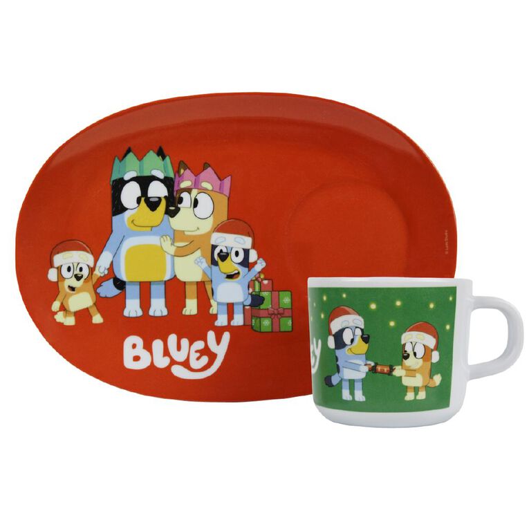Bluey Milk & Cookie Set, , hi-res