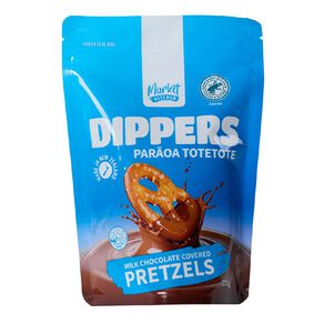 Market Kitchen Milk Chocolate Pretzels 150g