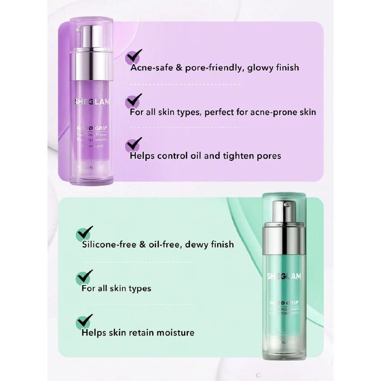 Sheglam Good Grip Hydrating Primer Blueberry+ AHA4 5ml, , hi-res