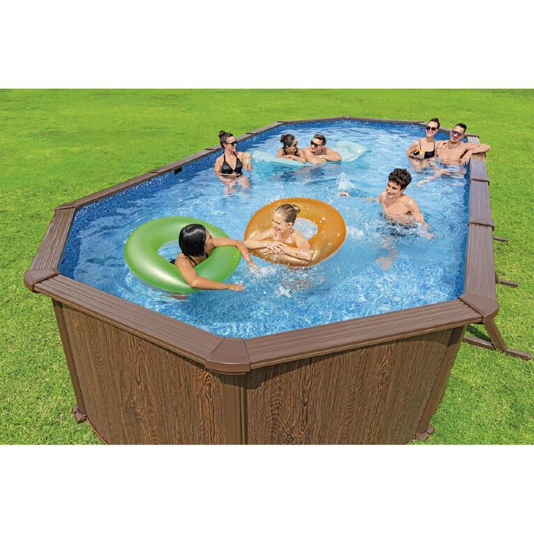 Bestway Hydrium 7.32m 24ft Solid Wall 1.32m Deep Pool, , hi-res