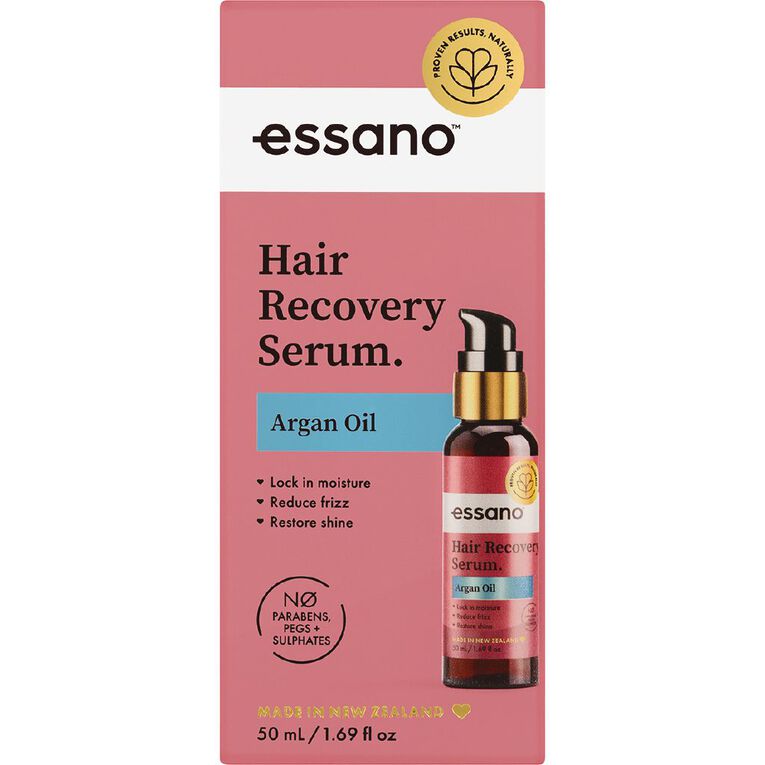 Essano Argan Oil Hair Recovery Serum 50ml The Warehouse