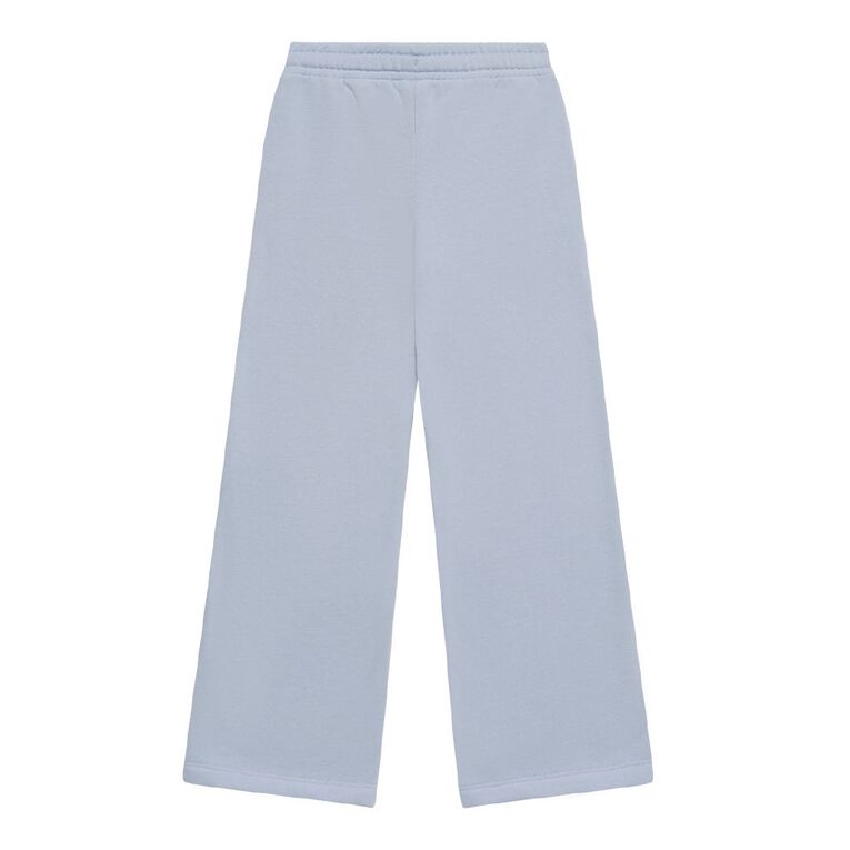 Young Original Wide Leg Trackpants, Blue Light, hi-res