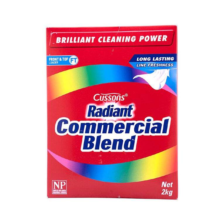 Cussons Radiant Commercial Blend Laundry Powder 2kg