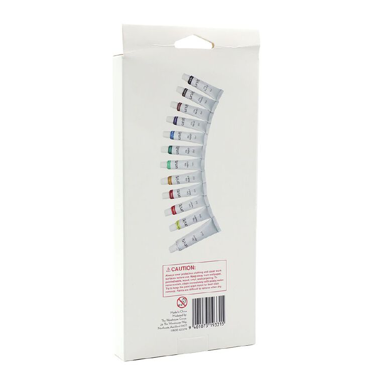 Uniti Oil Paint Set 12 Pack, , hi-res