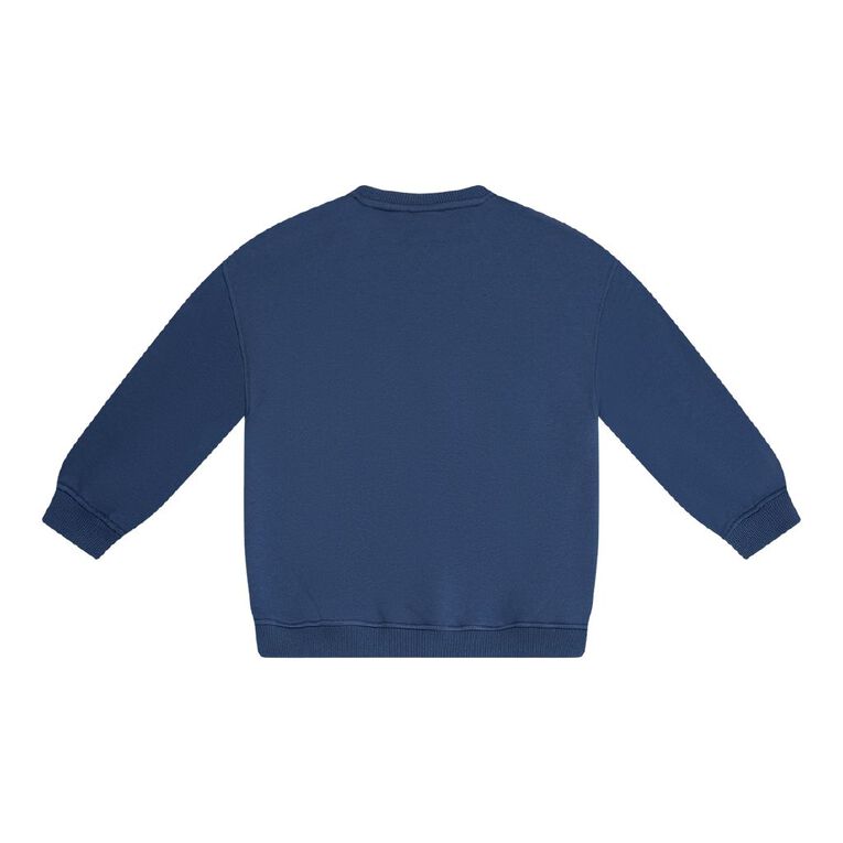 Marvel Boxy Crew Sweat, Blue Dark, hi-res