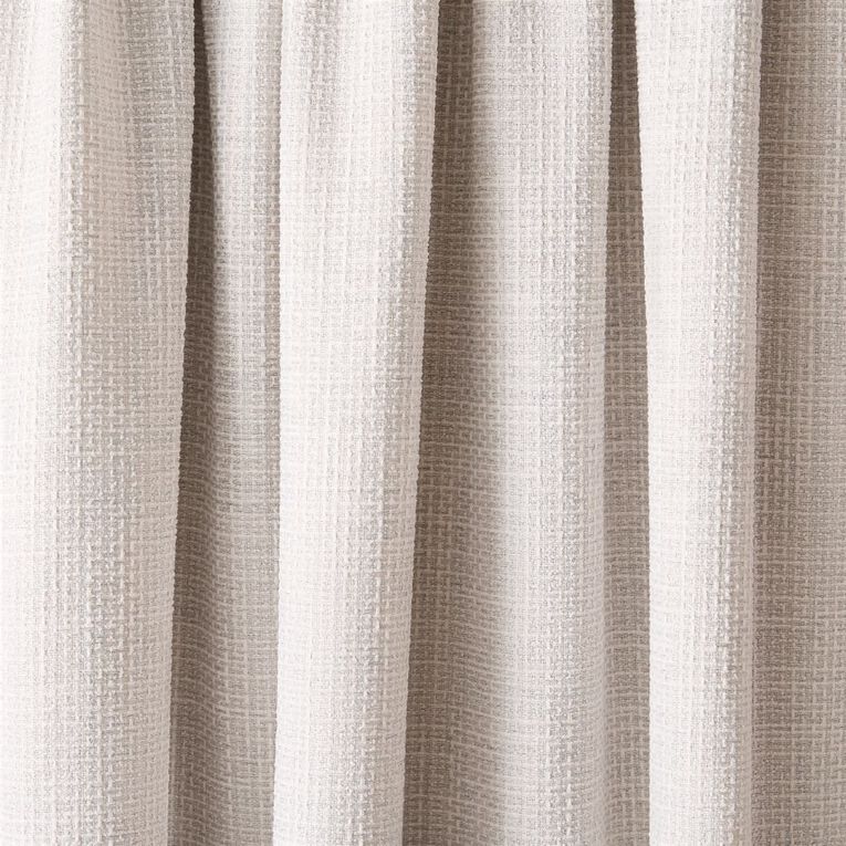Living & Co Cove Curtains Grey 150-230cm Wide/205cm Drop, , hi-res
