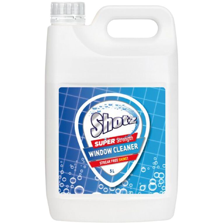 Shotz Window Cleaner Bulk Pack 5L, , hi-res
