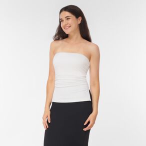 H&H Women's Contour Ruched Bandeau