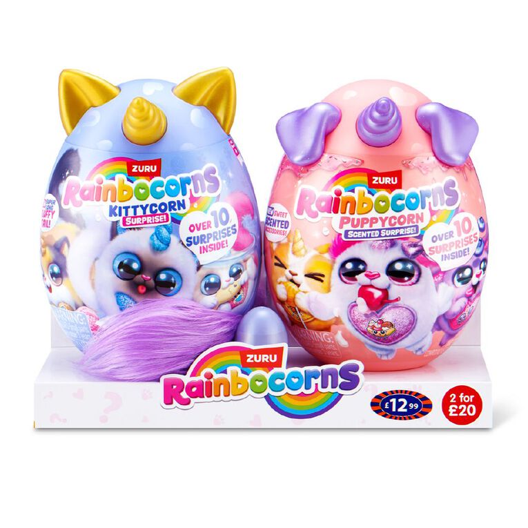Zuru Rainbocorns Puppycorn and Kittycorn Surprise Combo Assorted 2 Pack, , hi-res