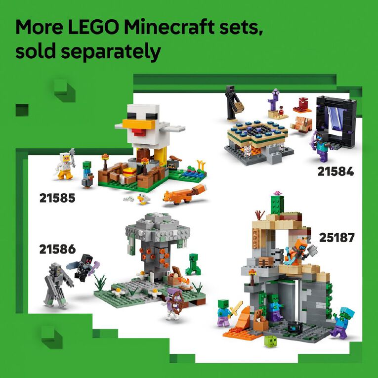 LEGO Minecraft Steve's Taiga Adventure 21583, , hi-res