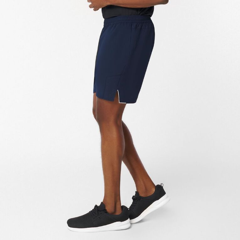Active Intent Men's 5 Inch Training Shorts, Blue Dark, hi-res