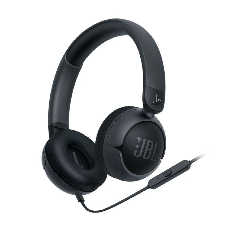 JBL Junior 320 Wired On-Ear Kids Headphones Black, , hi-res