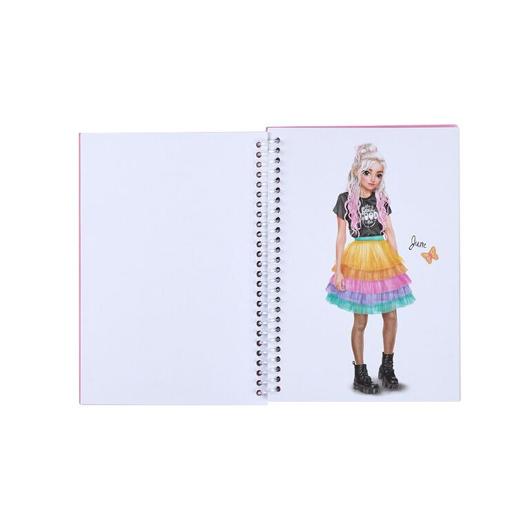 Artwrap Top Model Colour Book Pocket Friend Multi-Coloured, , hi-res