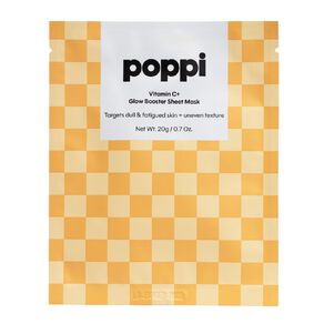 Poppi Vitamin C Glow Booster Sheet Mask 20G