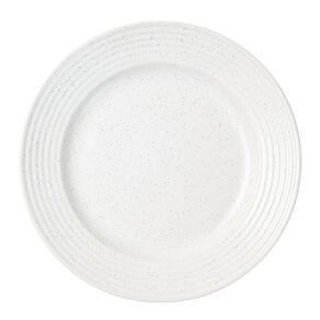 Living & Co Textured Dinner Plate Ivory