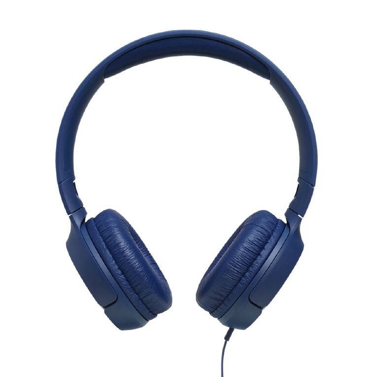 JBL Tune 500 Wired On-ear Headphones Blue Blue Mid, , hi-res