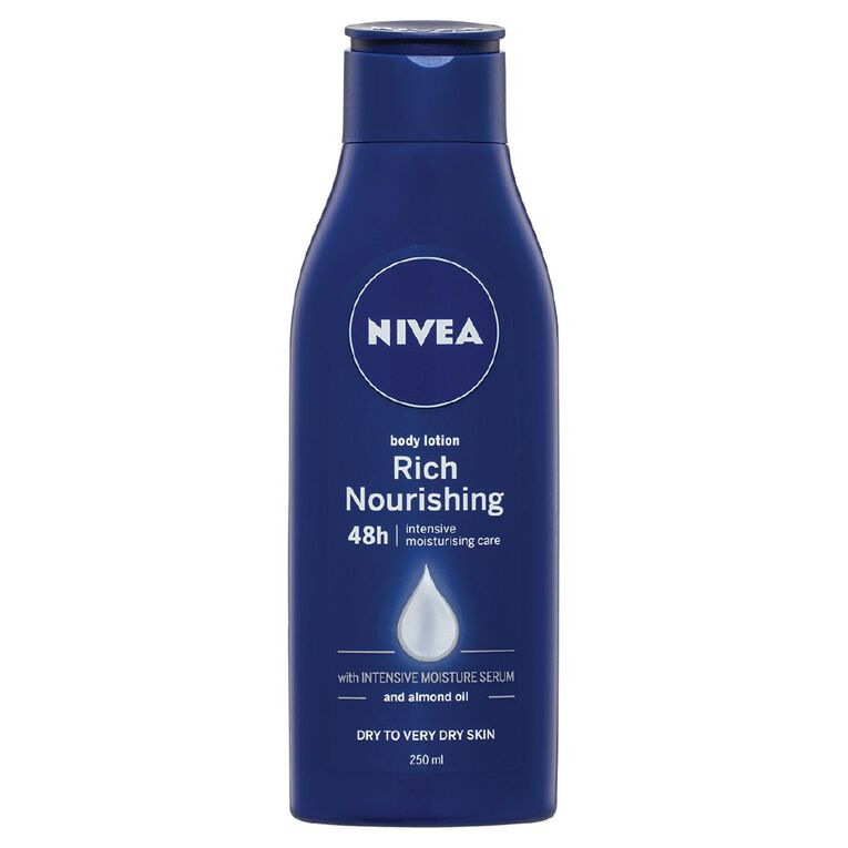 Nivea Rich Nourishing Body Lotion Navy 250ml, , hi-res