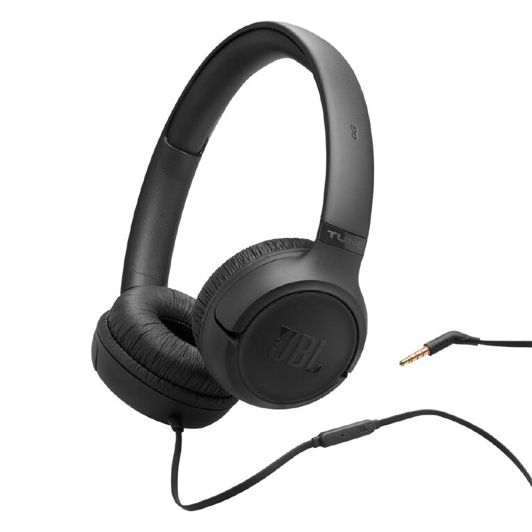 JBL JBL Tune 530 Wired 3.5Mm On-Ear Headphones - Black, , hi-res