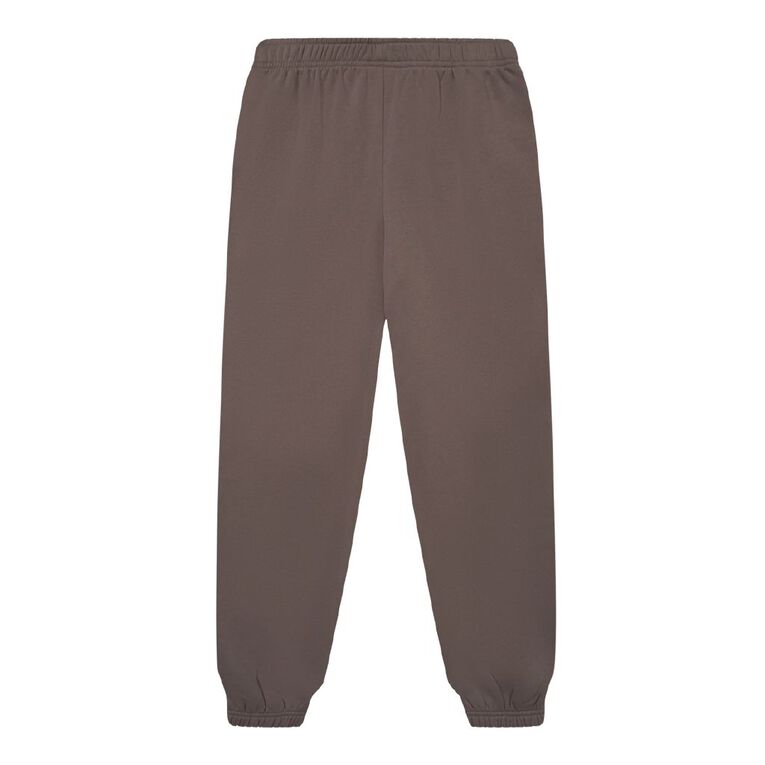 Young Original Plain Trackpants, Brown Light, hi-res