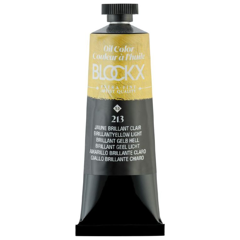 BLOCKX Oil Tube 35ml S3 213 Brilliant Yellow Light Yellow Light, , hi-res