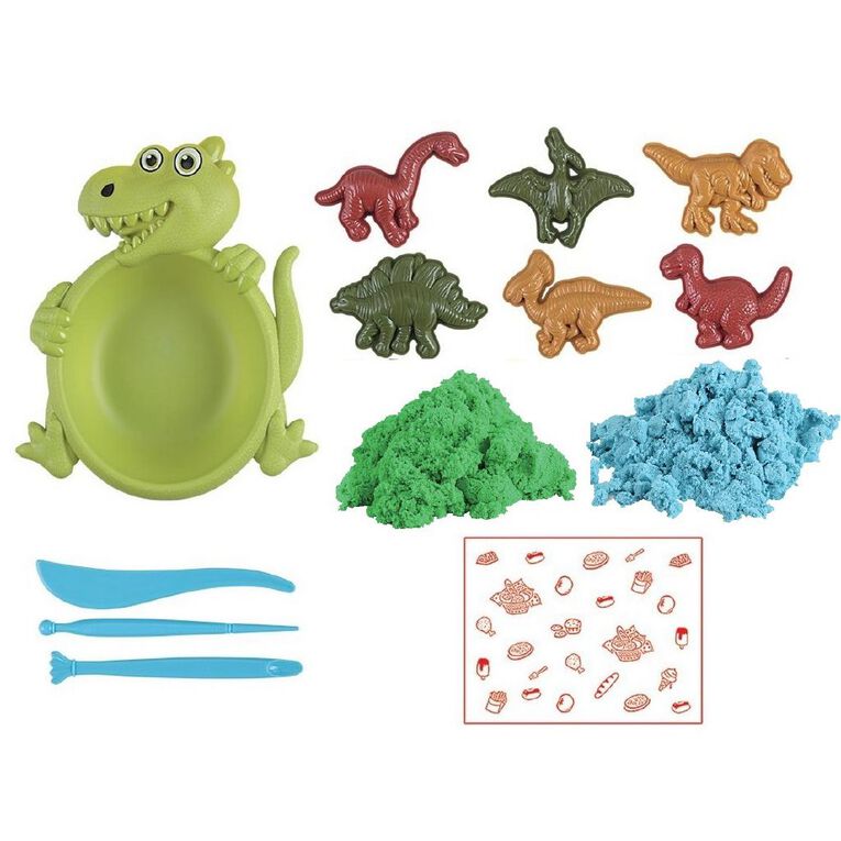 Play Studio Magic Sand Dino Plate, , hi-res