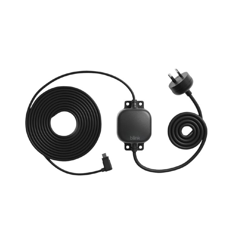 Blink Weather Resistant Power Adaptor for Mini 2 & Outdoor 4 Black, , hi-res