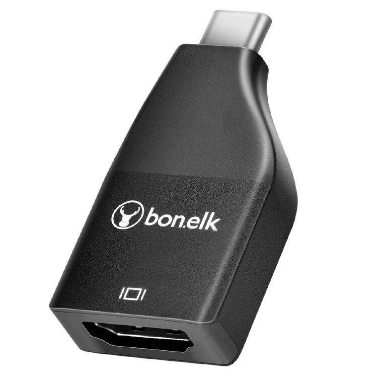 Bonelk USB-C to 4K HDMI Adapter Black Black, , hi-res