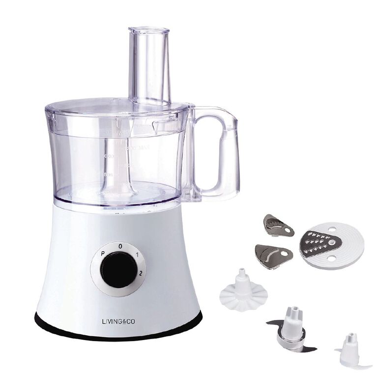 Living & Co Food Processor 500W White, , hi-res